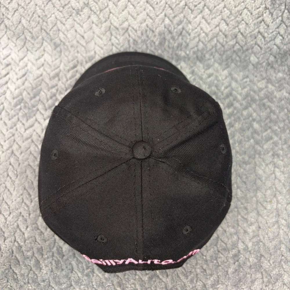 O'Reilly Auto Parts Hat Baseball Cap Women OSFM Black Pink Embroidered Logo